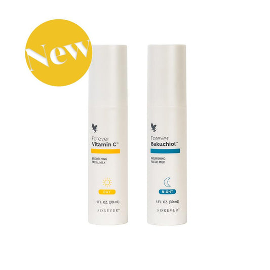 Forever Vitamin C™ & Forever Bakuchiol™ Day & Night Bundle  2x 30ml