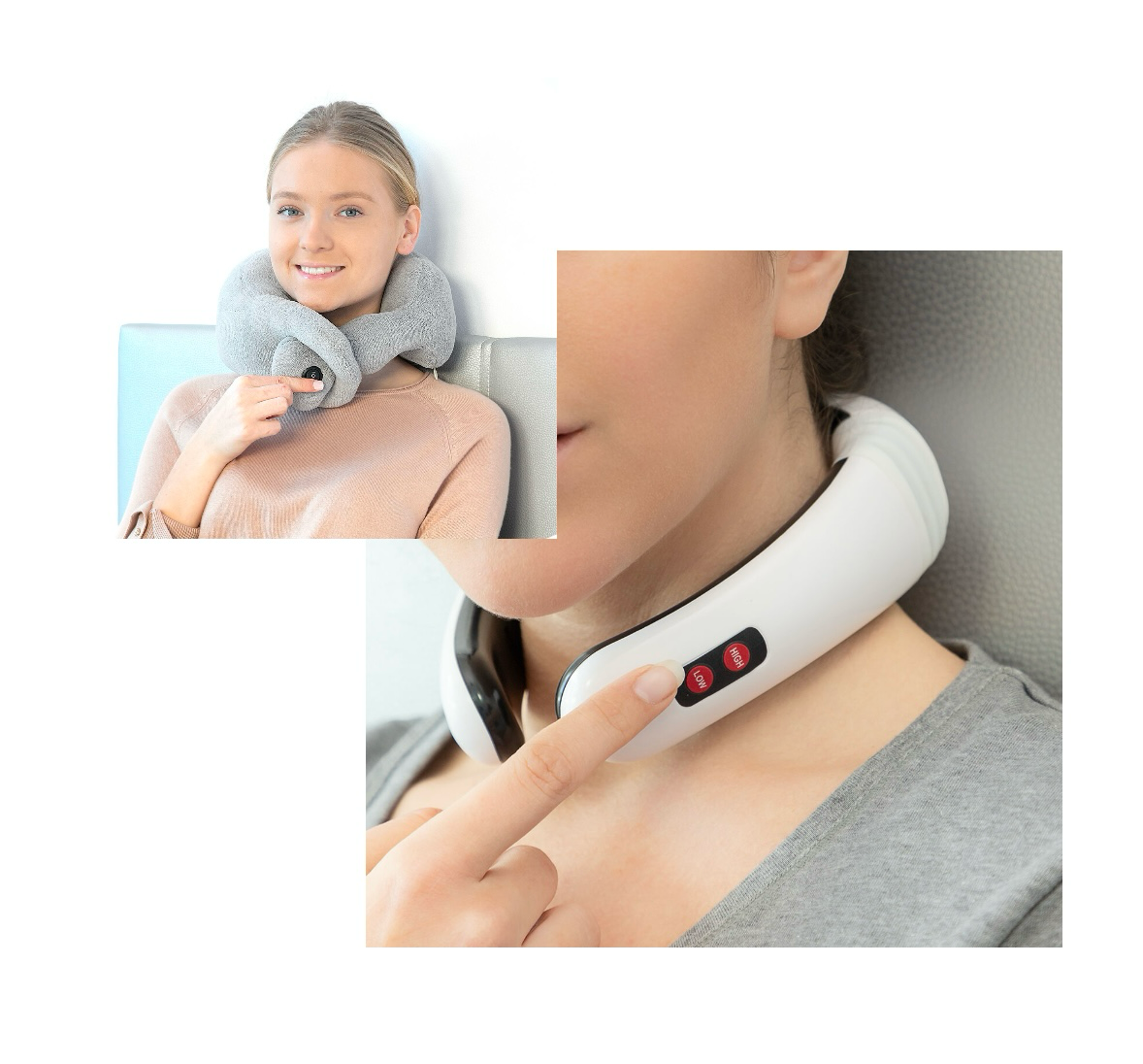 Ultimate Neck & Back Relief Kit – 2-in-1 Massage & Relaxation Bundle