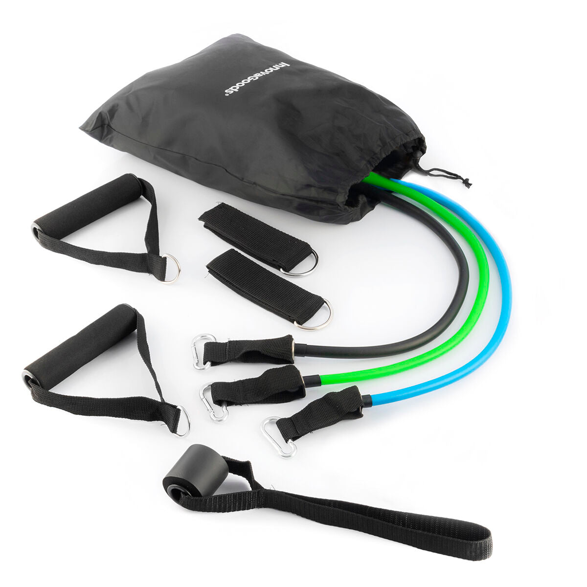 Resistance Bands Set 3 Levels with Accessories – Home Workout Fitness