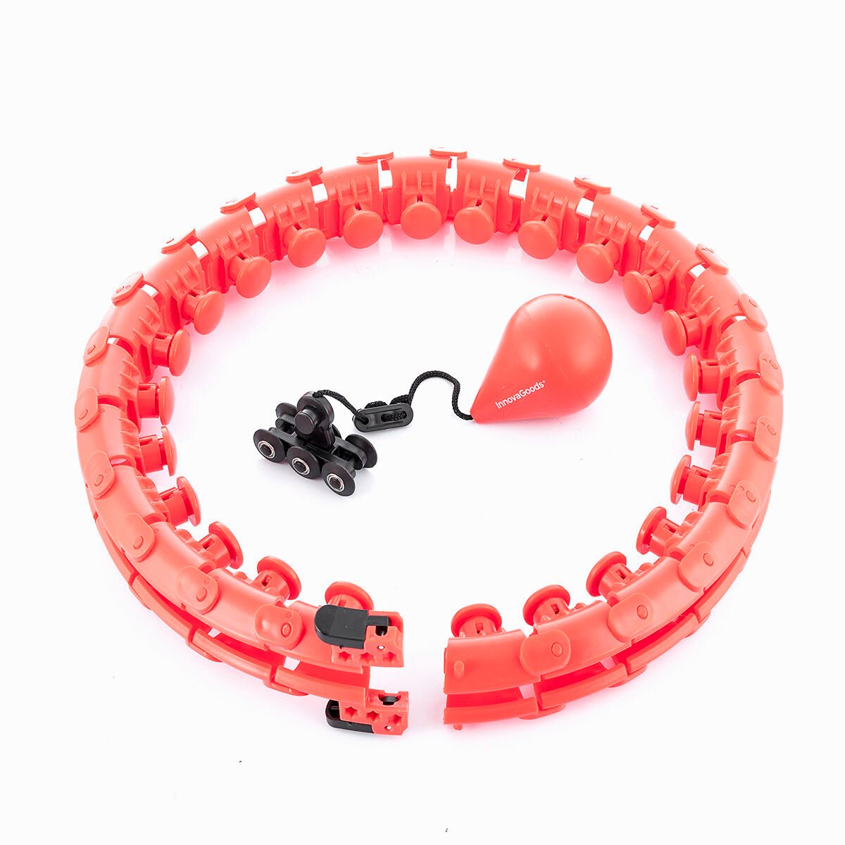 Weighted Smart Hula Hoop Adjustable – Fat Burn Waist Fitness Trainer