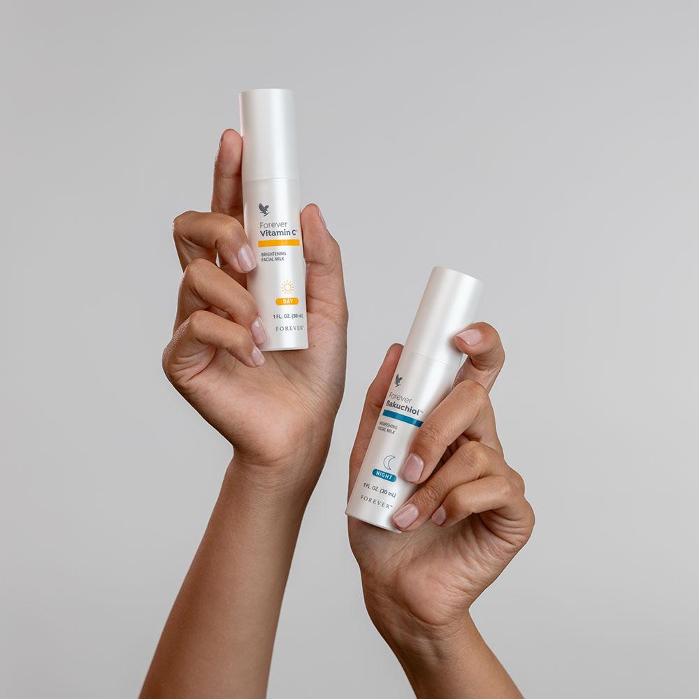 Forever Vitamin C™ & Forever Bakuchiol™ Day & Night Bundle  2x 30ml
