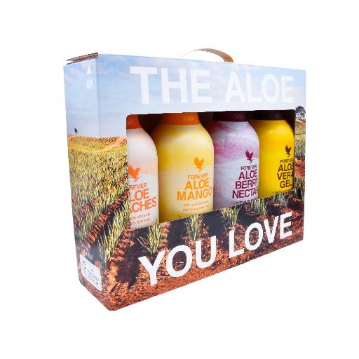 Aloe Vera Drink 4x1L Pack - Forever Living