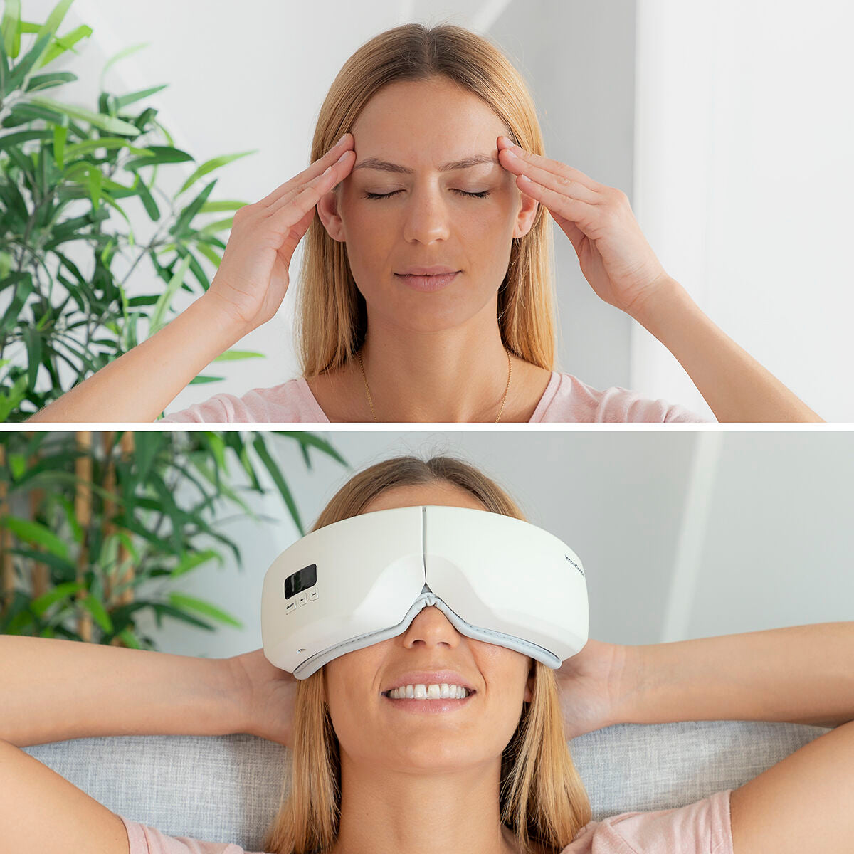 Innovagoods 4-In-1 Oogmassager Met Luchtcompressie Eyesky Innovagoods