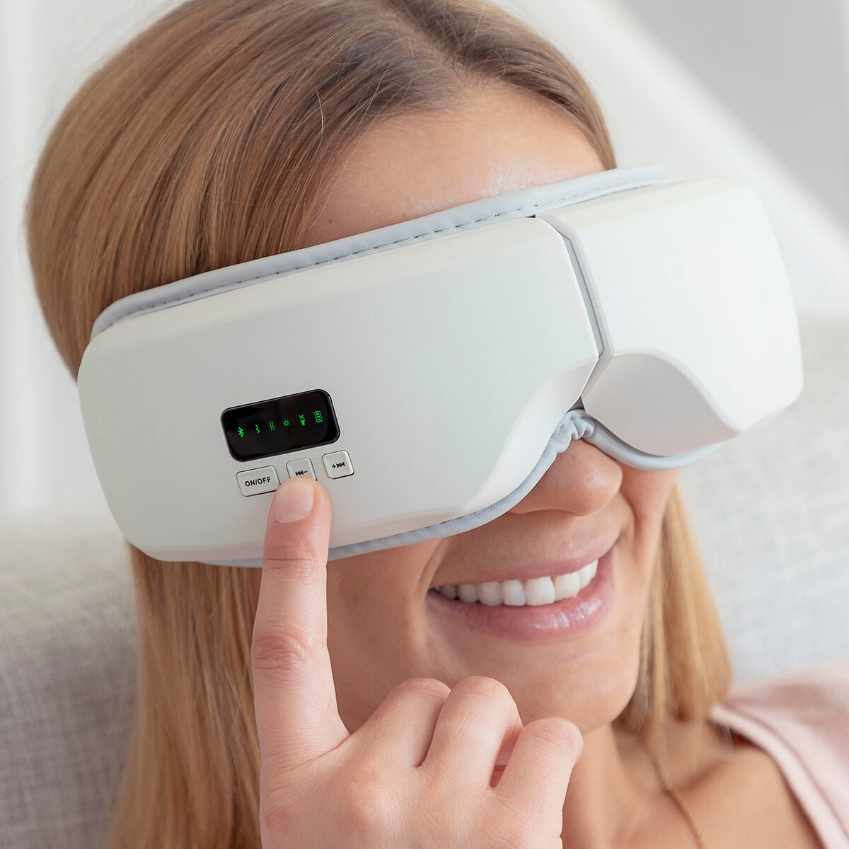 Innovagoods 4-In-1 Oogmassager Met Luchtcompressie Eyesky Innovagoods